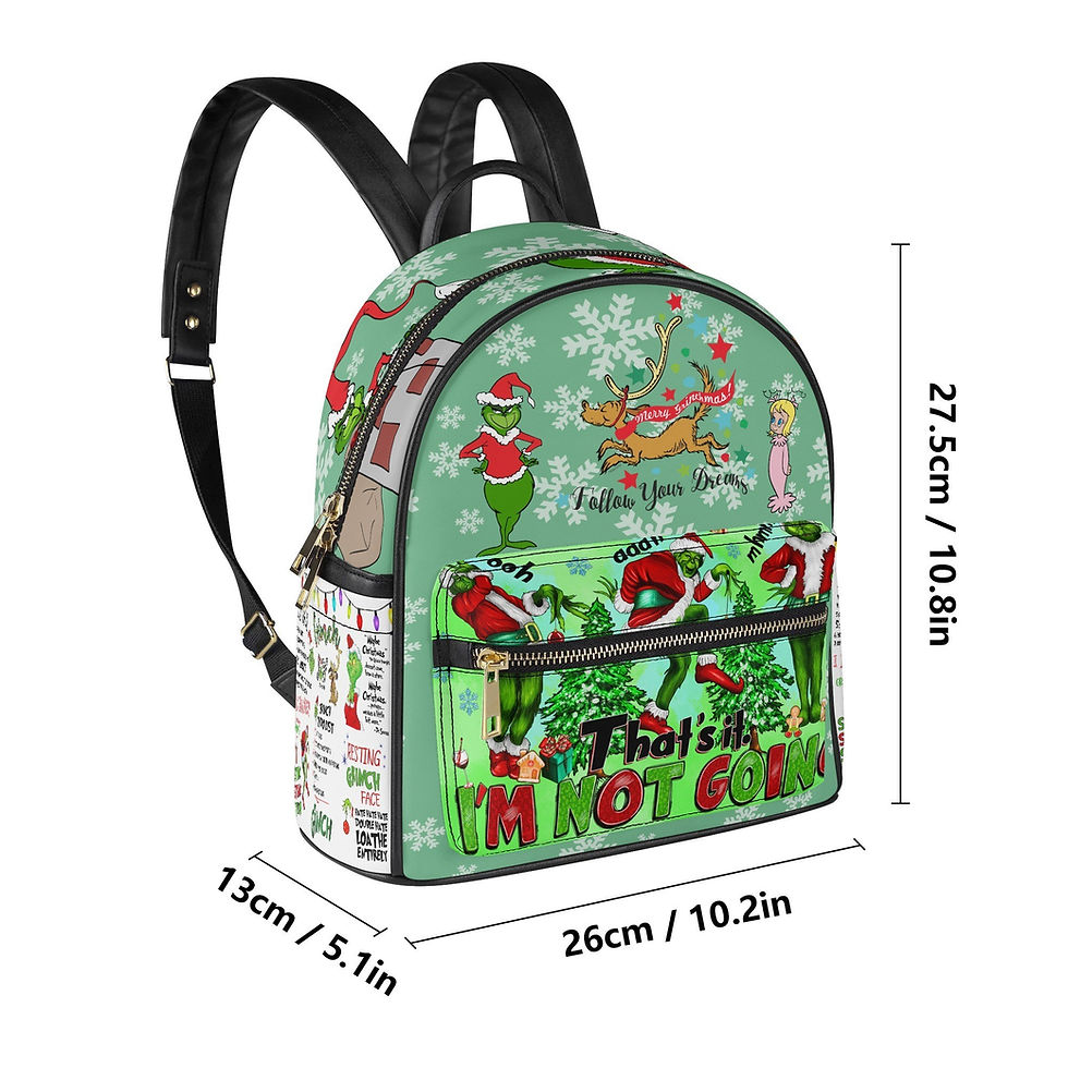 Thumbnail: Grinch 1 Leather Backpack