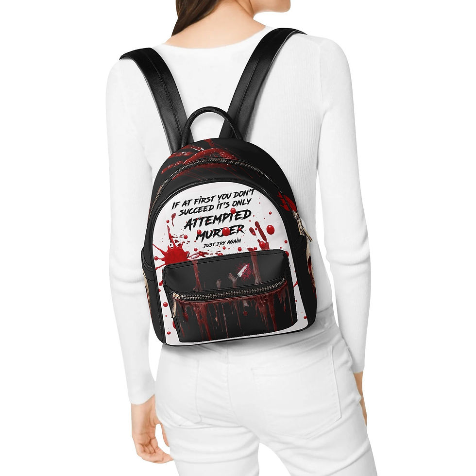 Murder Leather Backpack