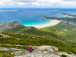 Scenic view on the Wilsons Promontory Na