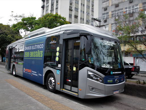 Niterói lança consulta pública sobre o uso de ônibus elétricos no transporte de passageiros