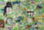 Lyndhurst NJ in Dodo, 164.5x110.4cm, mixed media on canvas, 2017