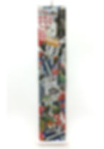 Dokyo scroll 4, 111x21.5cm, mixed media on paper, 2017