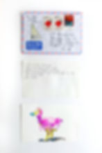 Fly away Dodo 6, 29.7 x 42cm, mixed media on paper, 2015