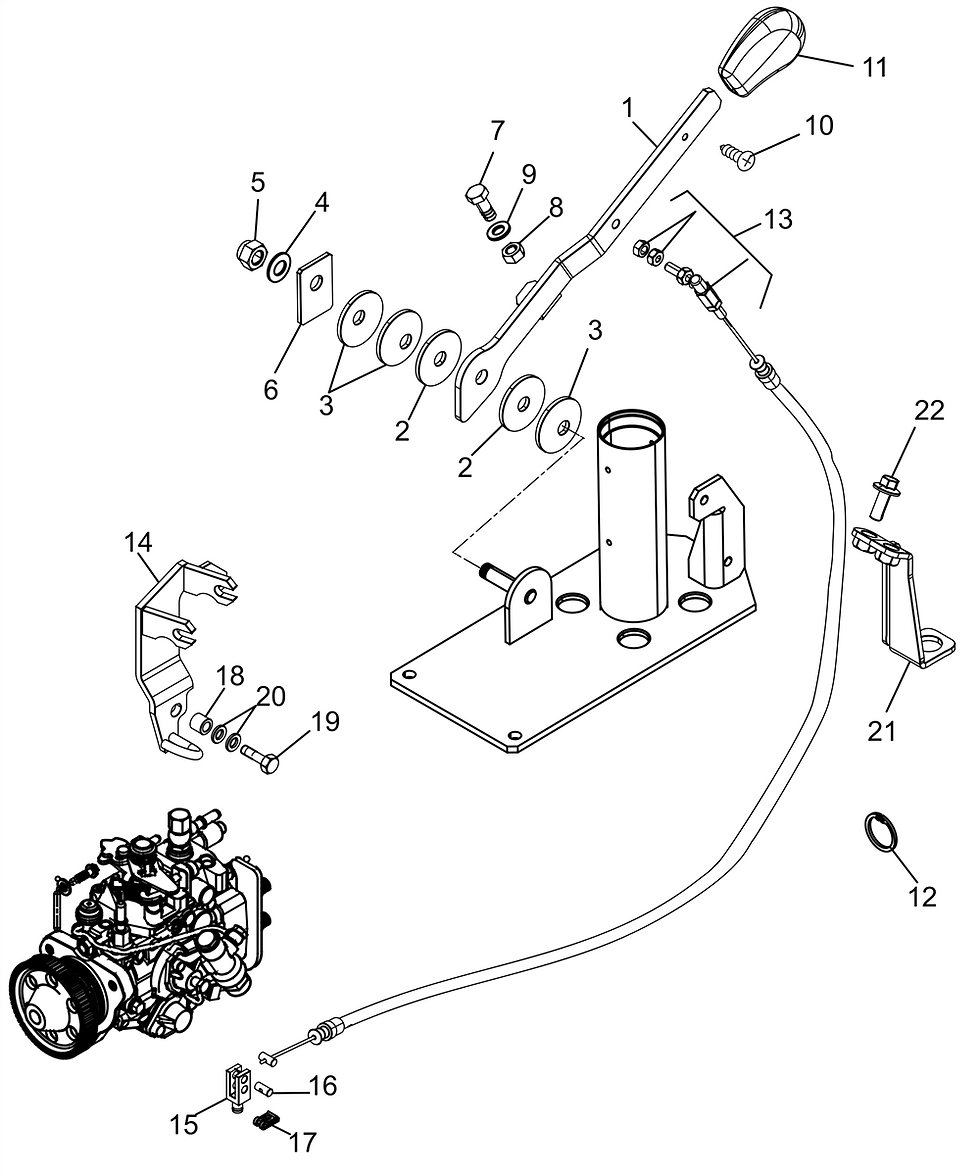 Миниатюра: Cablu acelerator maneta 6632653A1