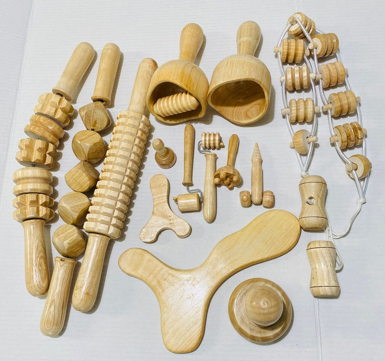 wood therapy tools