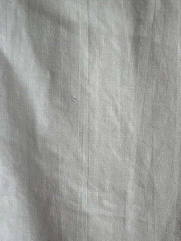 Thumbnail: Perfectly Imperfect Antique French Cotton Embroidered Chemise with Collar