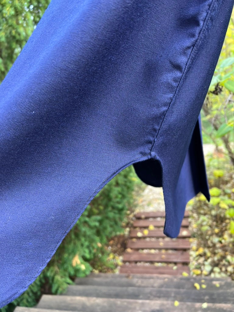 Thumbnail: Vintage Navy Blue Workshirt in Wool Serge
