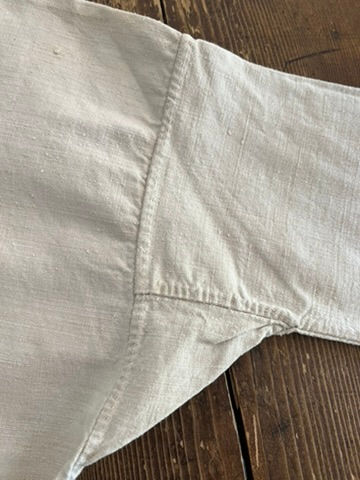 Thumbnail: Antique Linen Workshirt Chemise/Dress Monogram VD