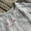Thumbnail: Antique French Linen Chemise with Red KB Monogram and 3/4 Sleeves