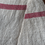 Thumbnail: Vintage French Woven Towel/Cloth/Throw with Red Stripe #4