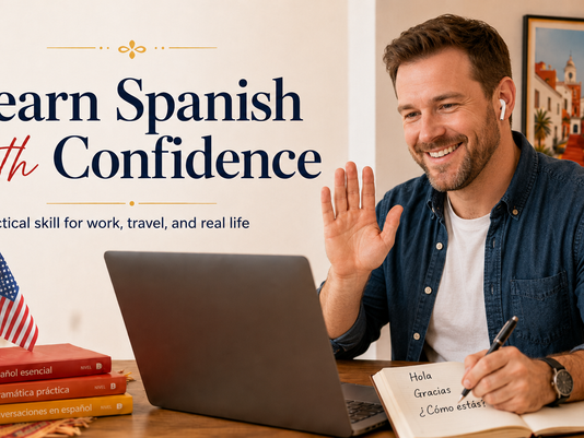 Learn Spanish with Confidence: A Practical Skill for Work, Travel, and Real Life