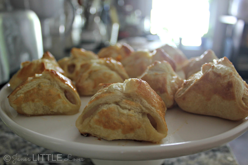apple mango pastry purses recipe