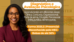 4 vagas: Pós em Avaliação Psicológica (SSA-Ba)