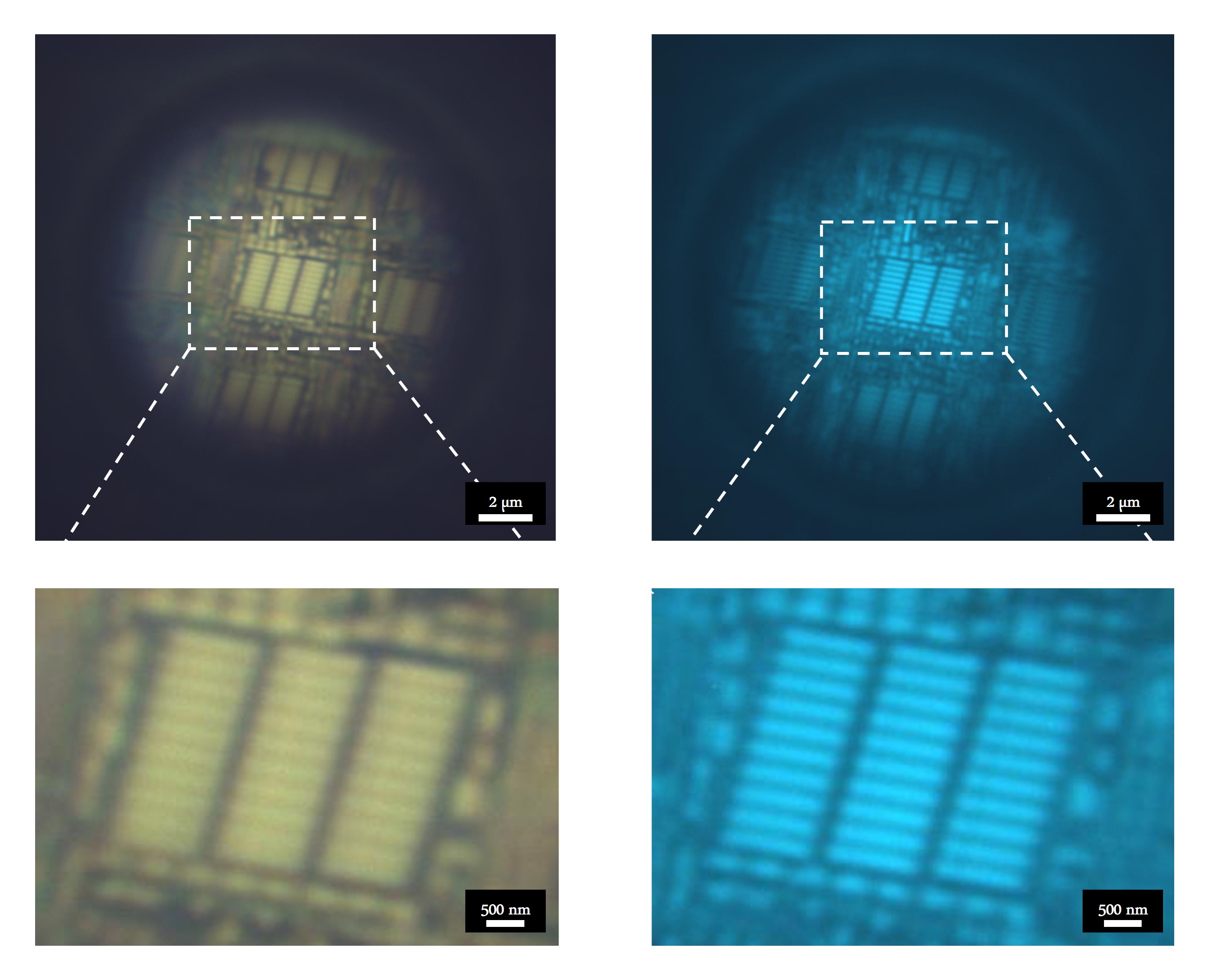 LIG Nanowise Nanoro Generation Blue Mode imaging example