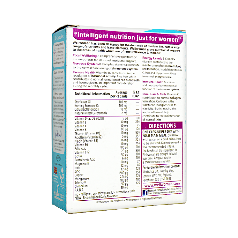 Thumbnail: Wellwoman (Vitabiotics)