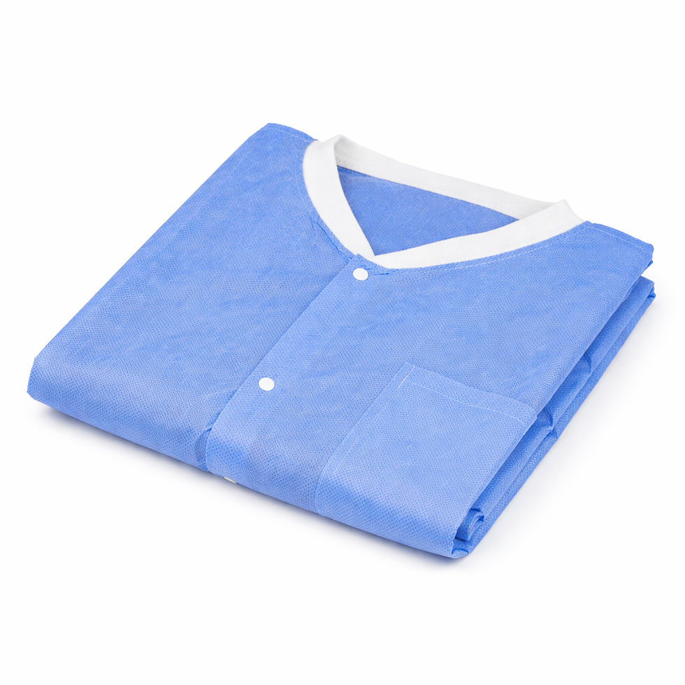 Thumbnail: Labjacket With Pockets, Blue