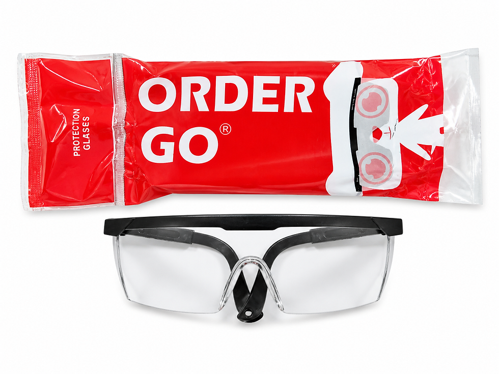 Thumbnail: 1 Pair Safety Glasses for Back to Work Safety Kit.