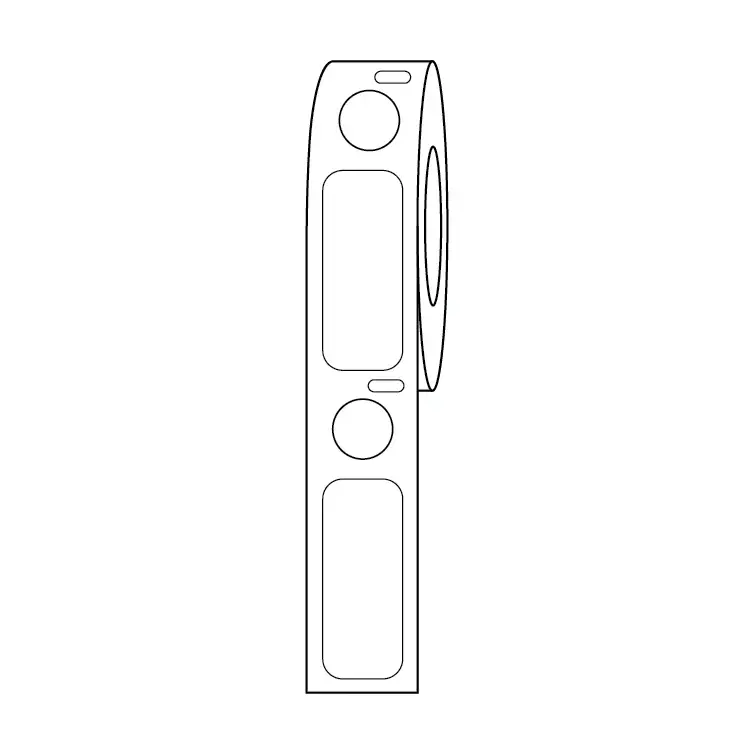 Thumbnail: Label/Dot Combo Roll, Cryo, Direct Thermal