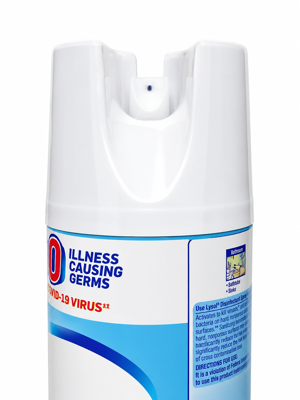 Thumbnail: Lysol Disinfectant Spray 19 oz – Multi-Surface Cleaner & Sanitizer