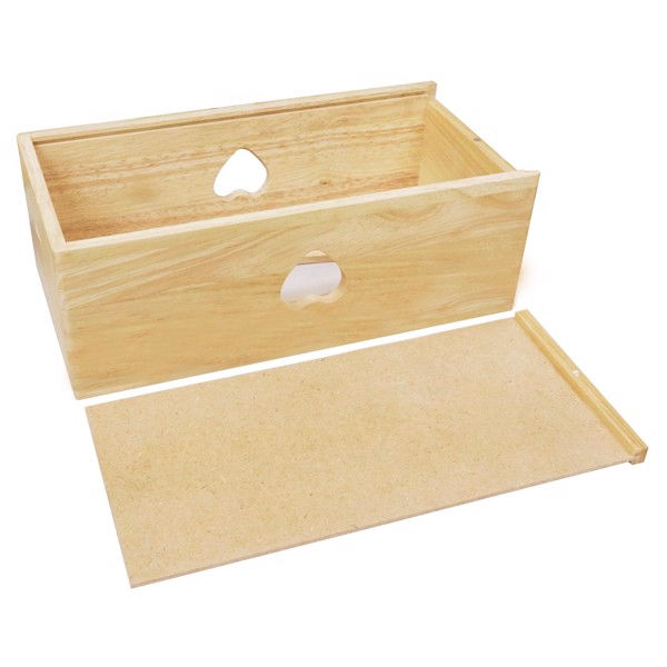 Thumbnail: Hộp đựng khăn giấy lỗ trái tim 28 x 14 x 10 cm