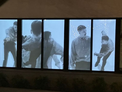 Video Installation Adds Interest to Hillsdale Nightlife