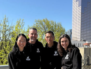 From left to right: Dan Ruan, Small Business Liaison, Website and Navigation; Mitch Daugherty, Office of Small Business Manager; Jon Bebe, Small Business Liaison Districts 1 & 3; Julieanna Elegant. Small Business Liaison Districts 2 & 4.