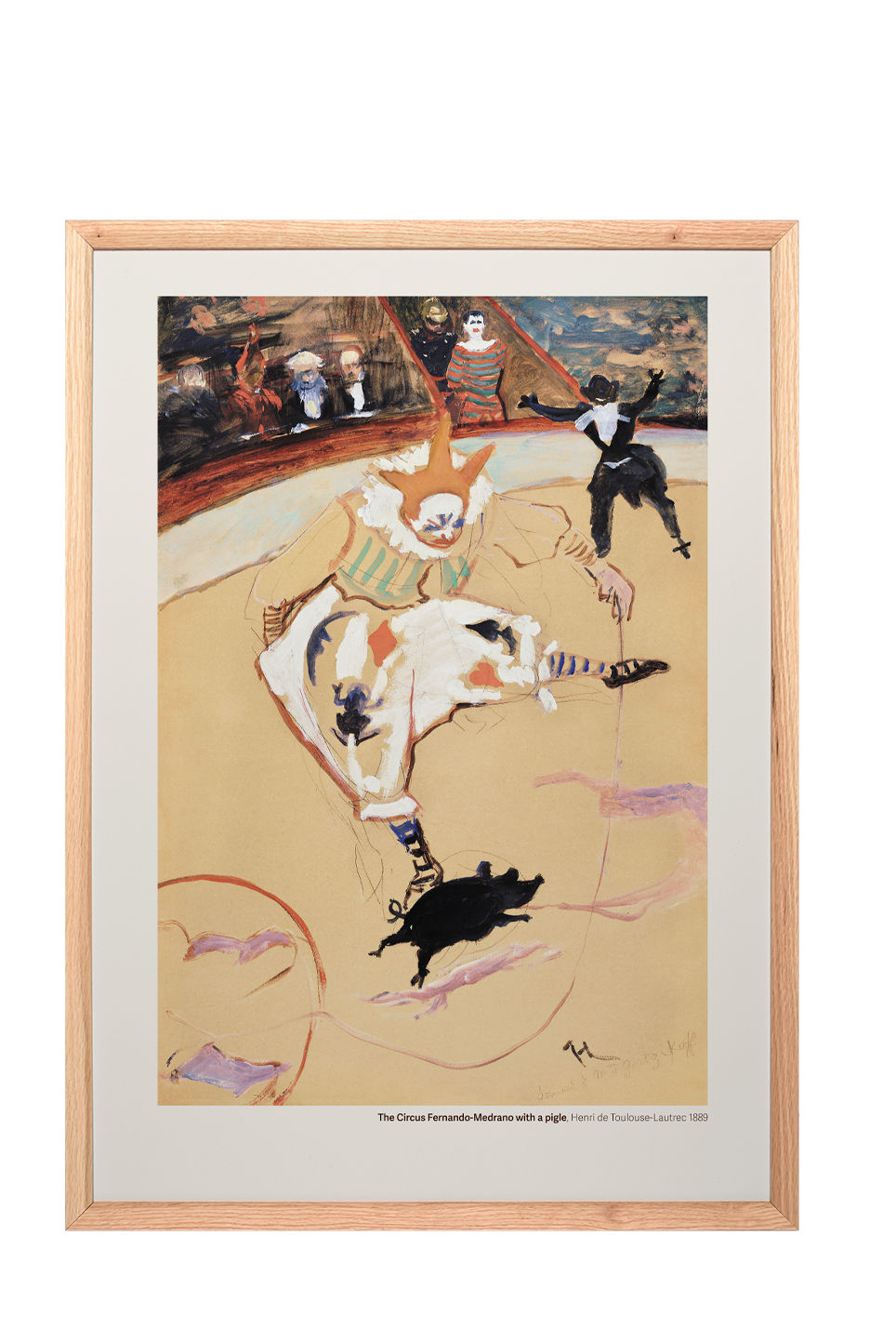 Miniaturebillede: The Circus Fernando-Medrano with a piglet