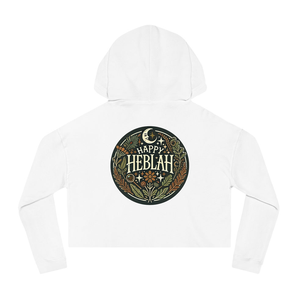 Thumbnail: Wake Up Design-Cropped Hoodie