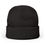 Thumbnail: Hug Life Knit Beanie — Embroidered Cuffed Winter Hat
