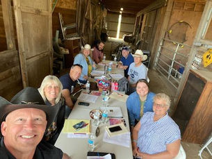 Preparing for Ranch Revival Cowboy Church