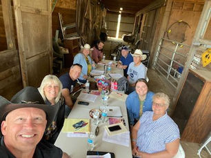 Preparing for Ranch Revival Cowboy Church