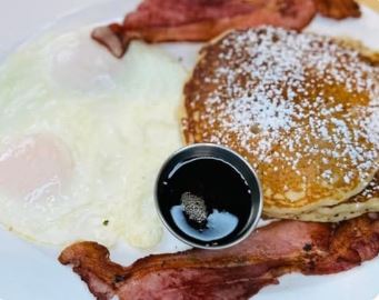 Arranged Food and Objects