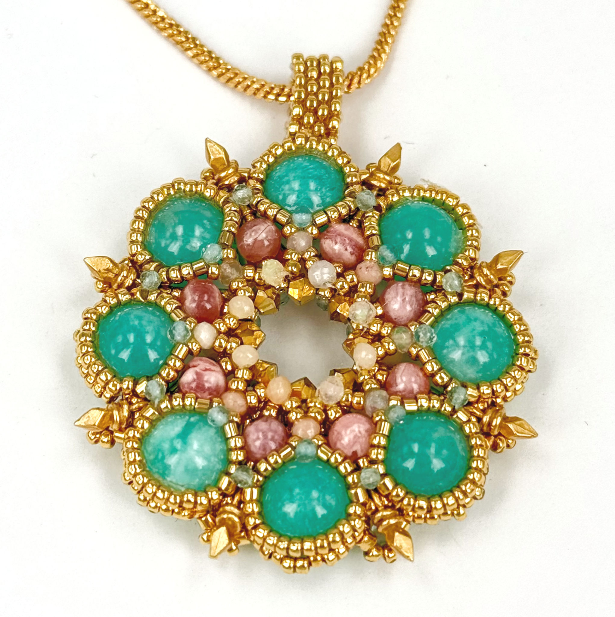 “Roseraie” Pendant