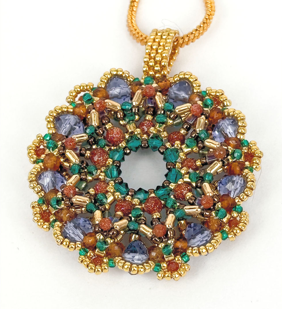 Thumbnail: "Twilight Garden" Pendant