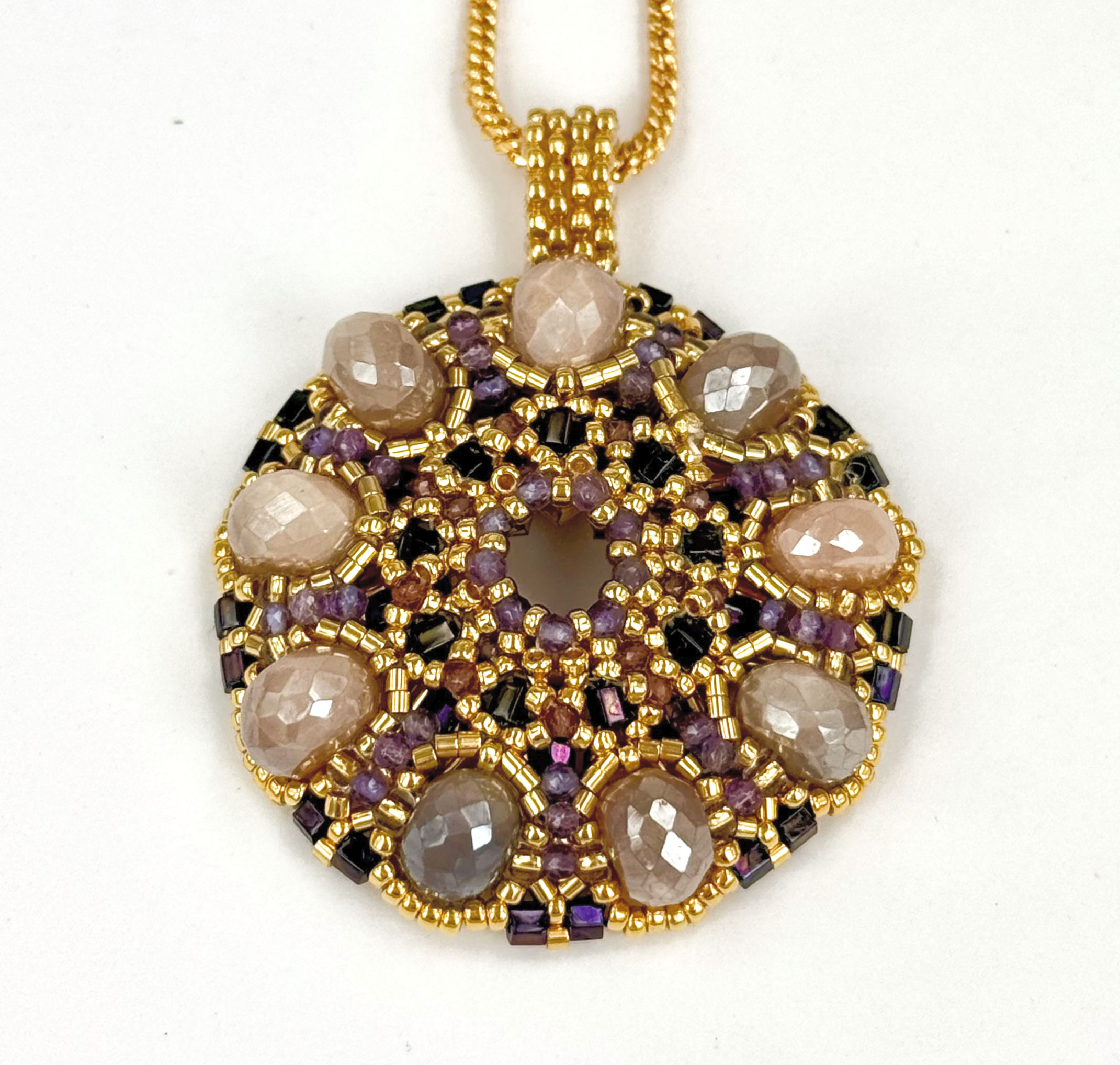 “Twilight Bloom” Pendant