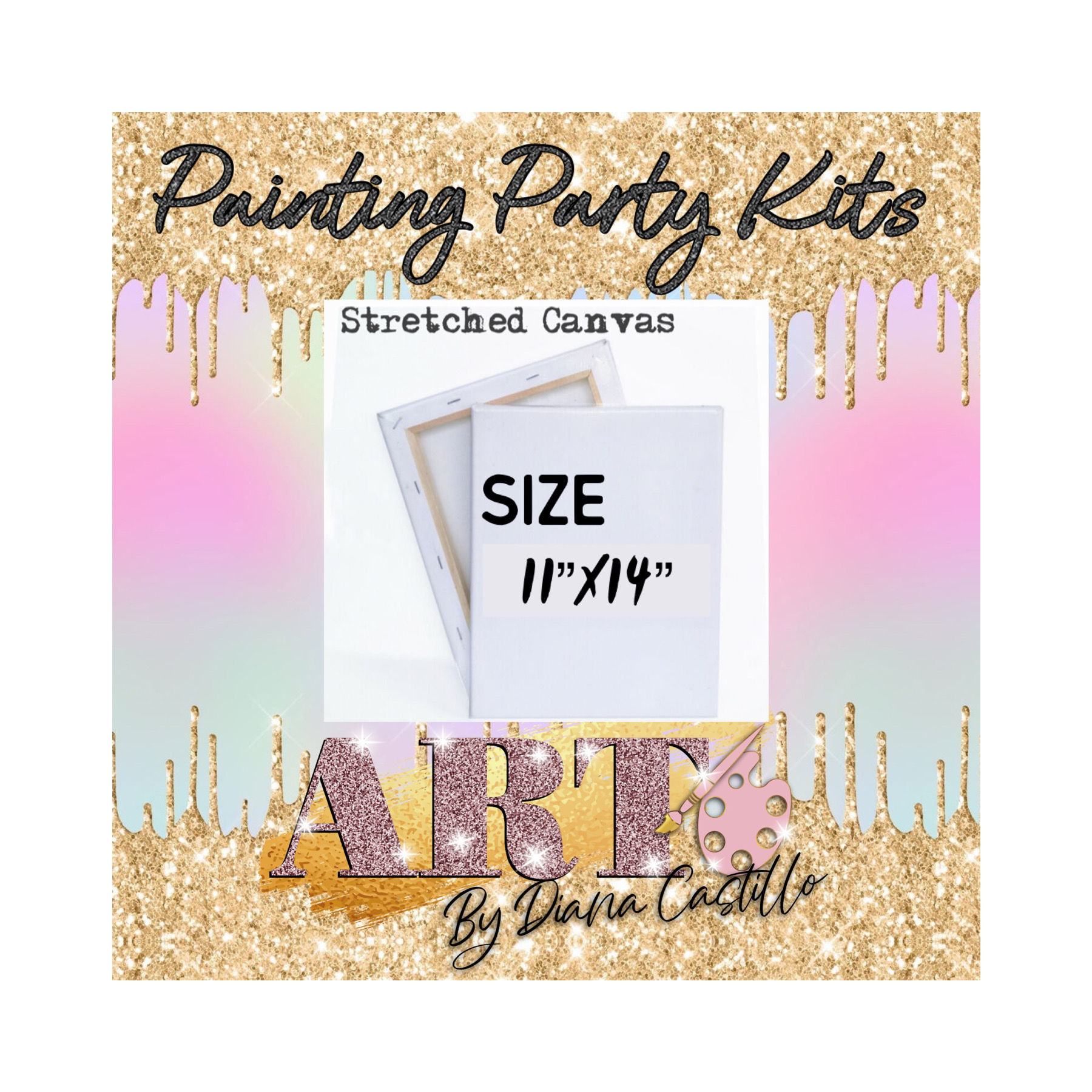 Painting Party Kit - 11x14