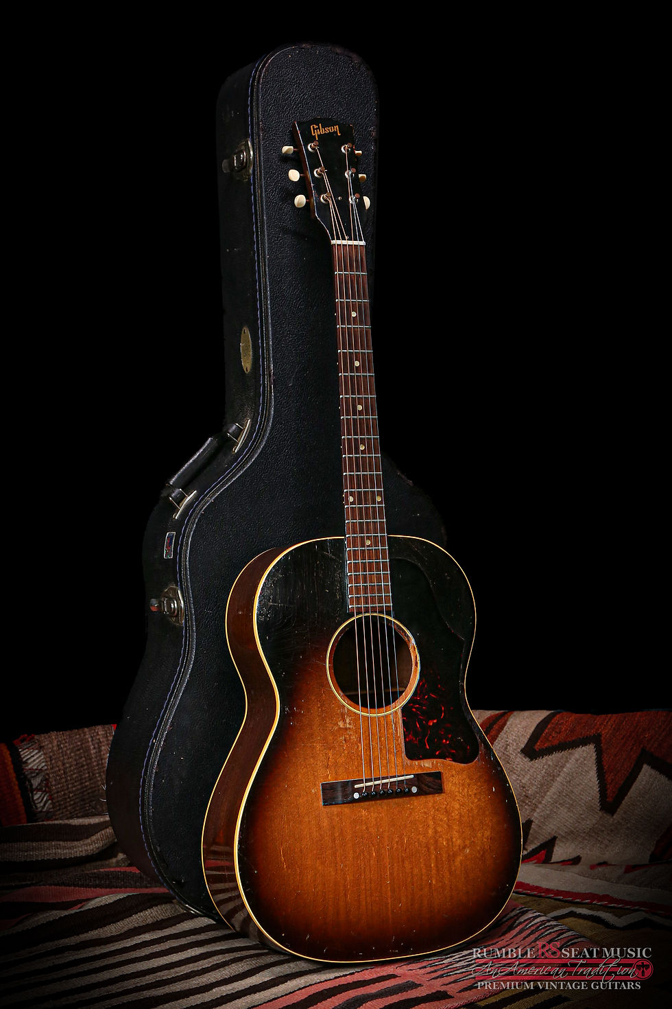 Miniature : 1955 Gibson LG-1 "Sunburst"
