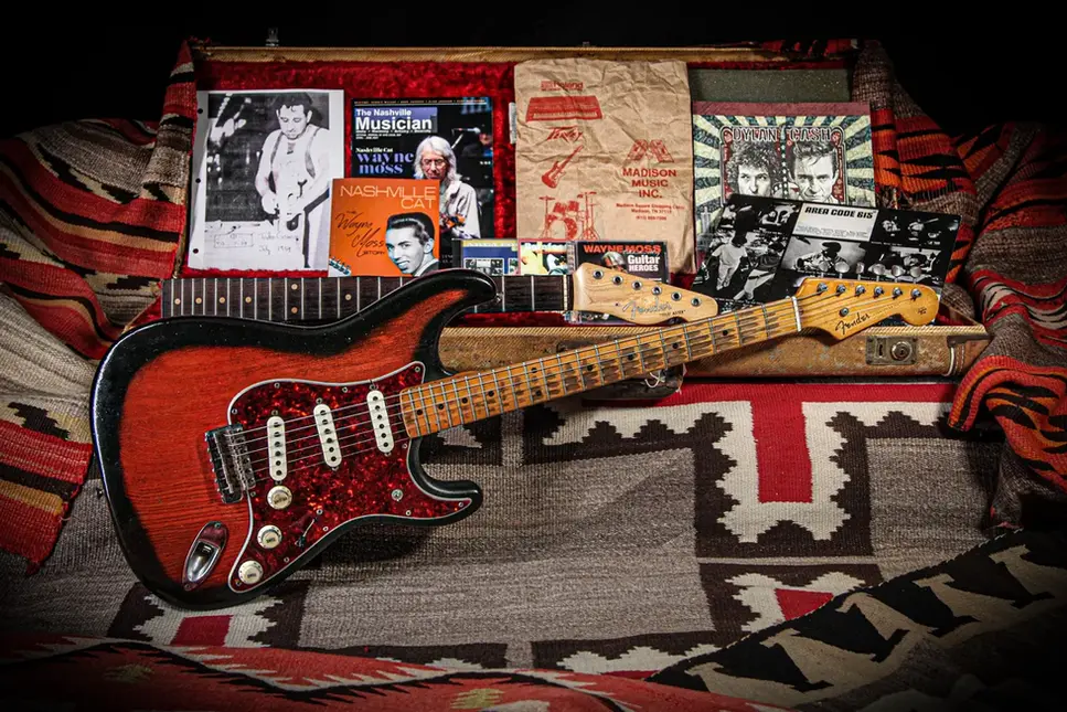 Wayne Moss' 1954 Fender Stratocaster "Sunburst"