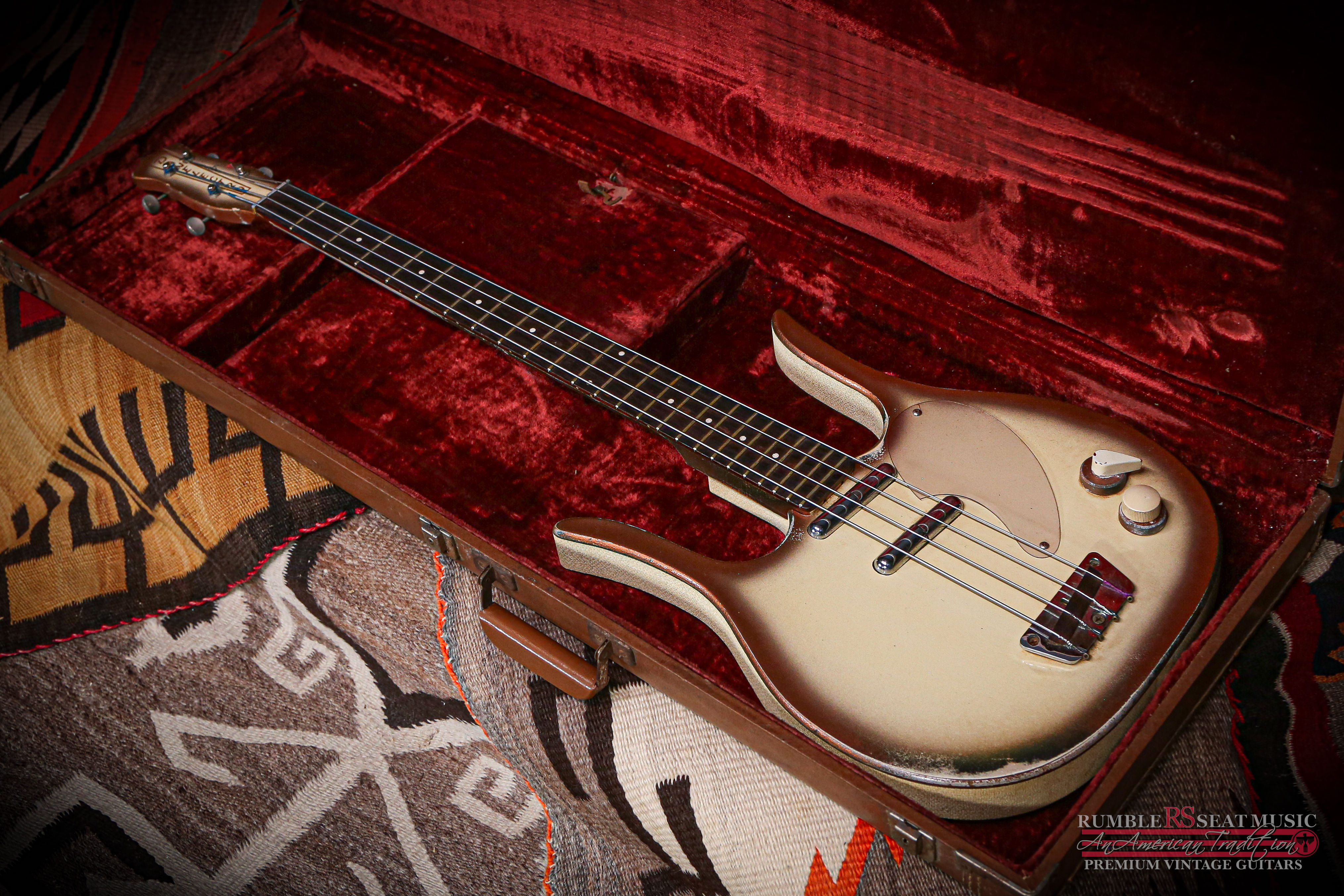 1950s Danelectro 4423 Longhorn Bass "Copperburst"