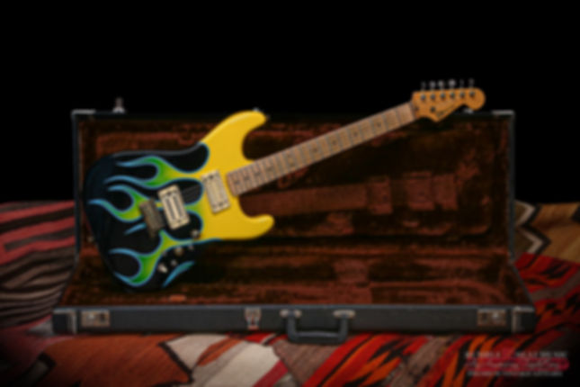 1981 Charvel San Dimas "Hot Rod Flame"