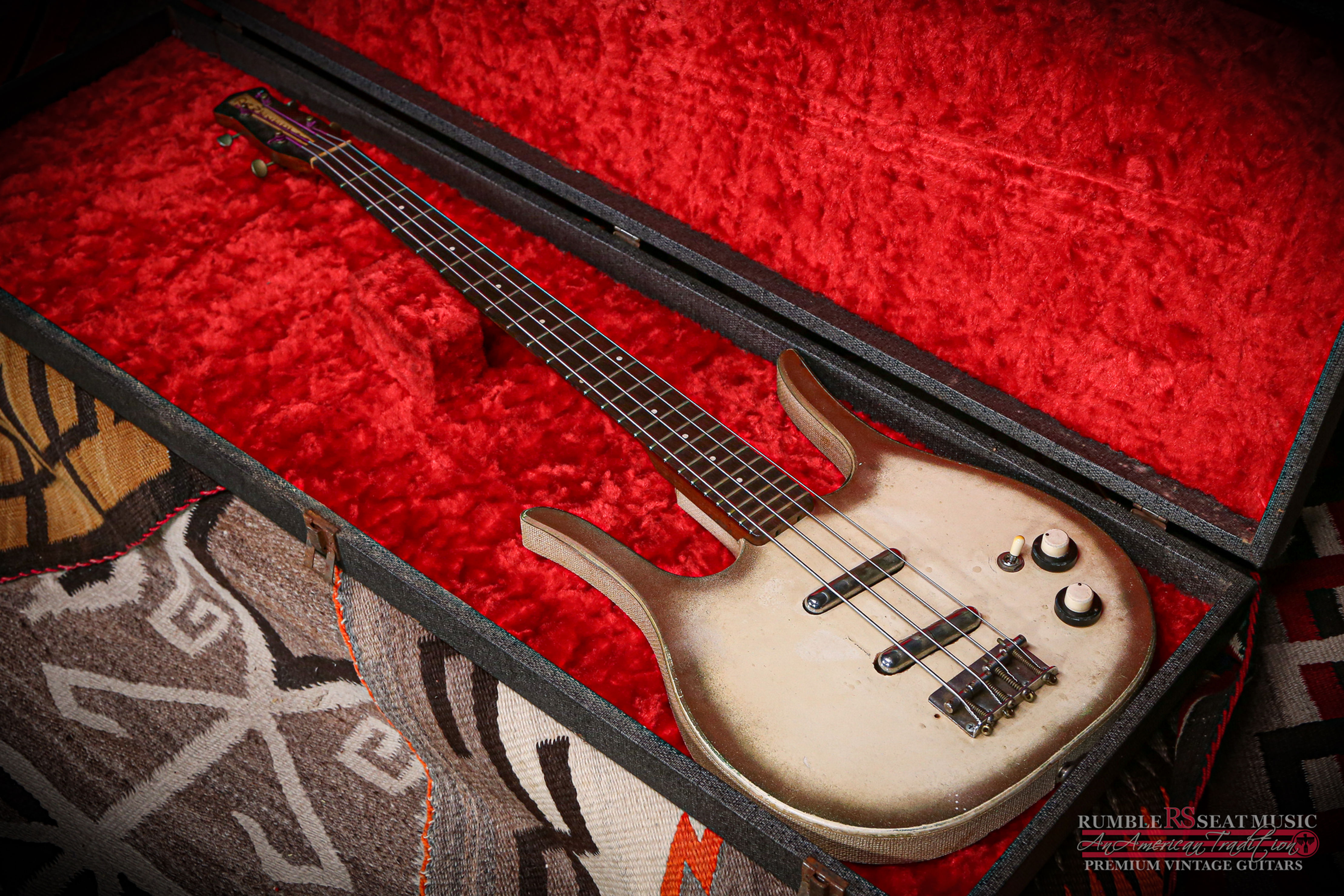1950s Danelectro Longhorn Bass "Copperburst"