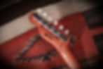 Thumbnail: 2023 Biasibetti Flippercaster #34 "Flower Power" Headstock Back