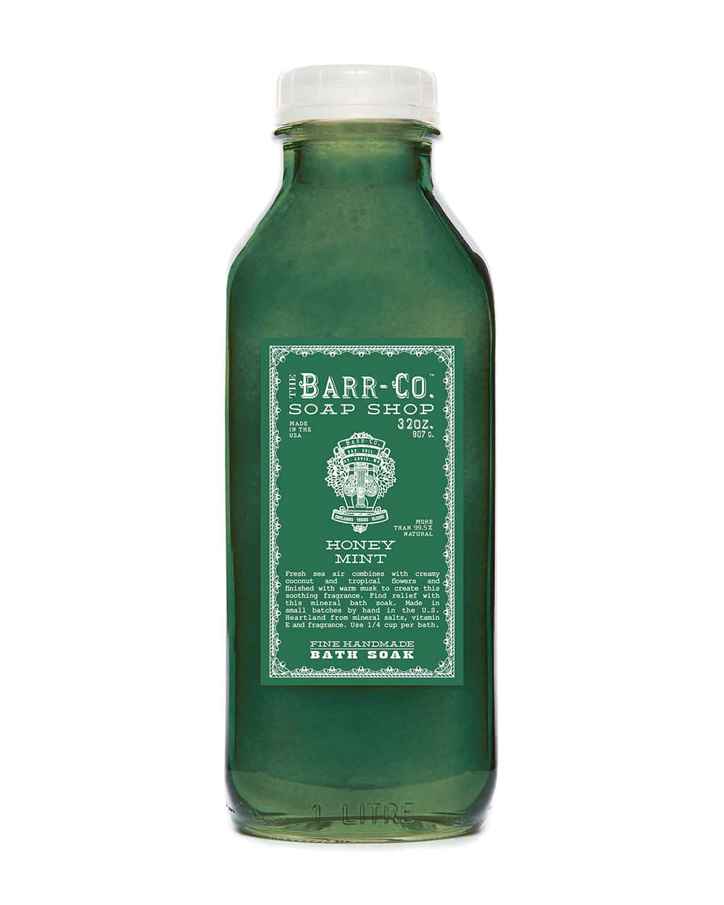 Barr-Co Honey Mint Bath Salt Soak