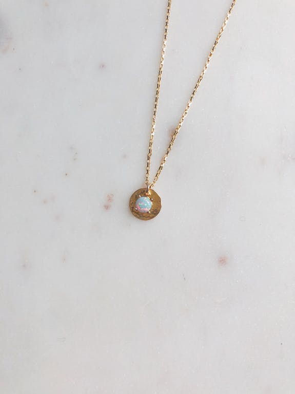 Miniaturbild: Opal Coin Necklace