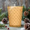 Thumbnail: Simpatico Hobnail Glass Candle Winter Woods #54