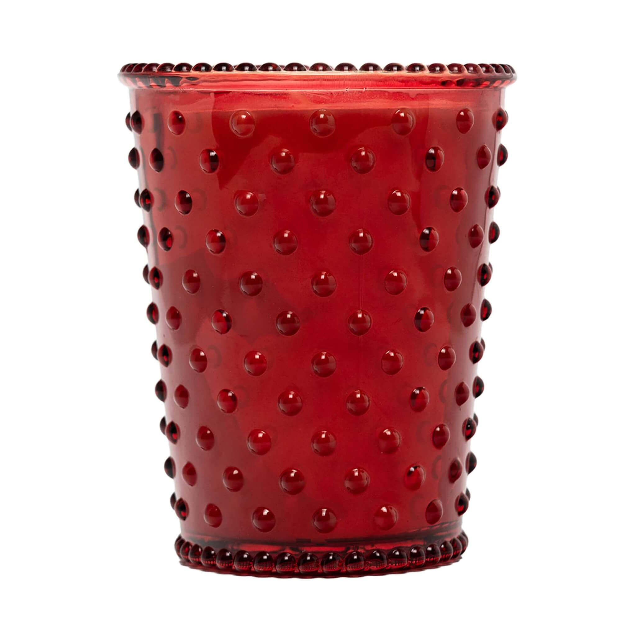 Simpatico Hobnail Glass Candle Johnny Applespice #57