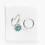 Thumbnail: Abalone & Gold Huggie Earring