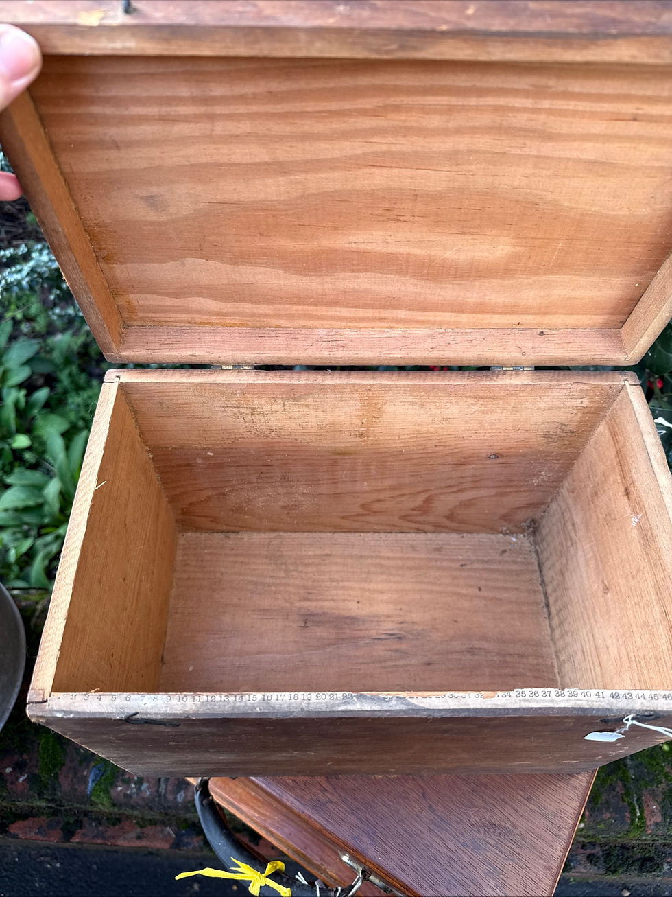 Thumbnail: Small Little Rustic Storage  Box