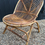 Thumbnail: 1960’s Mid Century Trio Rattan Statement Side Chair Noordwolde Holland