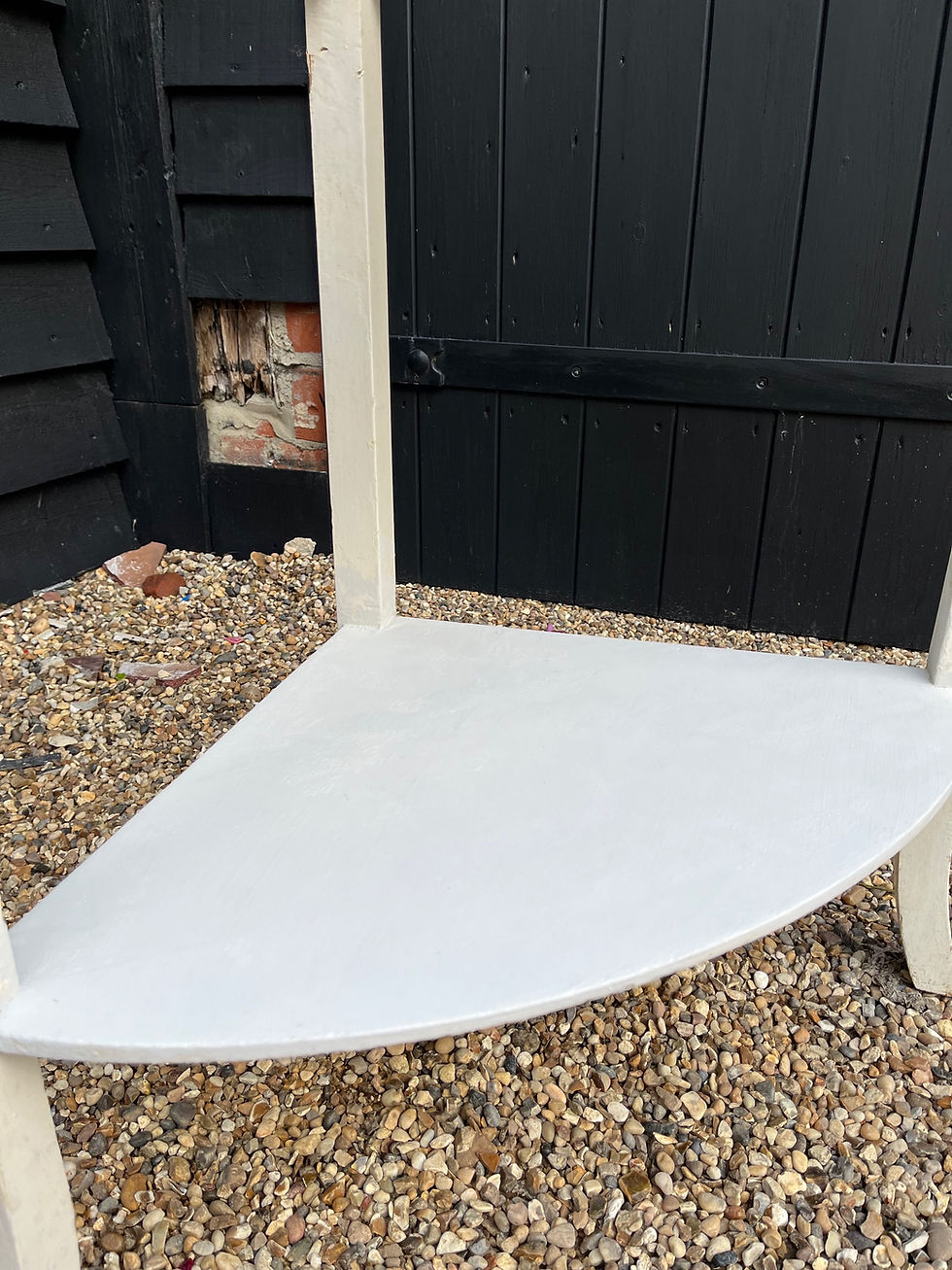 Thumbnail: Painted Victorian Corner Washstand